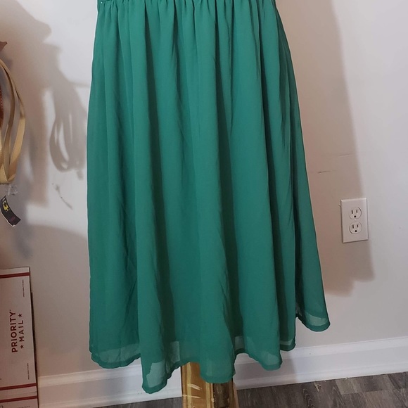 Nemidor Floral Lace Cocktail Dress Size 14 NEW - Picture 4 of 8